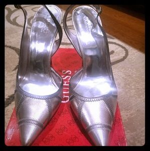 GUESS pointy stilettos.